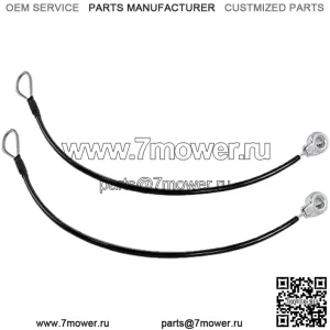 E-M159508-SET Трос задней двери (2 шт.) для John Deere Gator HPX615E, HPX815E, M-Gator A1 (Military 6X4 Gator), TE Gator, TH 6x4 Gator (дизель), TH 6x4 Gator (газ), TX 4X2 Gator, +++
