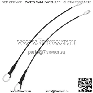 2 шт. троса задней двери, совместимые с John Deere Gator HPX615E HPX815E Замена: M159508