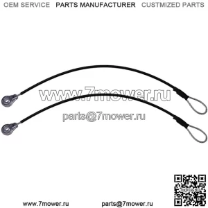 2 х кабеля задней двери M159508, совместимый с John Deere Gator XUV 625i XUV 825i HPX615E HPX815E