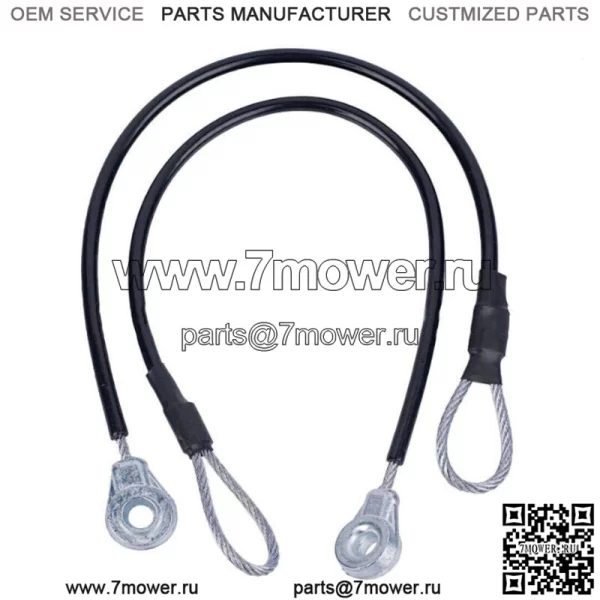 2* Тросы заднего борта для John Deere Gators 6x4 HPX615E HPX815E XUV865R #M159508