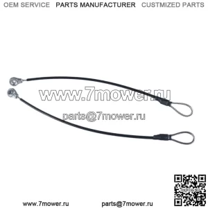 2* Тросы заднего борта подходят для John Deere Gators 6x4 HPX615E HPX815E XUV865R #M159508