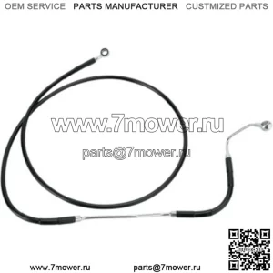 10 72 3/4 удлиненная черная виниловая верхняя тормозная магистраль Harley Touring 09-13 ABS (для: Harley-Davidson)