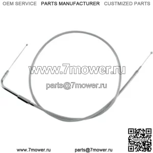 Плетеный трос дроссельной заслонки из нержавеющей стали Stock 42 1/2 OE 56379-97 Harley Road King 96-01 (Для: Harley-Davidson)