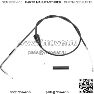 Черный виниловый холостой трос, стандартная длина 28 1/2 дюйма, OEM 56634-06 Harley 06-17 Dyna FXD (для: Harley-Davidson)