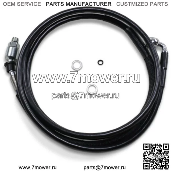 78 1/8, черный винил +8 удлиненный трос гидравлического сцепления Harley Touring 15-16 FLTRX (для: Harley-Davidson)