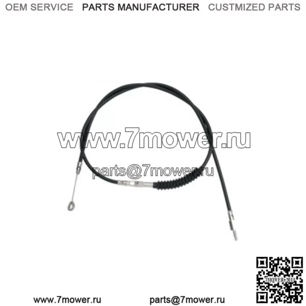 68 11/16-дюймовый черный виниловый удлиненный трос сцепления Harley Softail Dyna Touring XL 86-13 (для: Harley-Davidson)