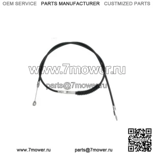 HE 72 11/16" Черный винил 10+ Трос сцепления увеличенной длины Harley Touring 08-16 (Для: Harley-Davidson)
