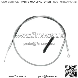 70 11/16-дюймовая плетеная нержавеющая сталь +8 трос сцепления увеличенной длины Harley Touring 08-16 (для: Harley-Davidson)