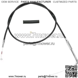 Черный виниловый холостой трос, стандартная длина 30 дюймов, OEM 56885-07 Harley Sportster XL 07-20 (для: Harley-Davidson)