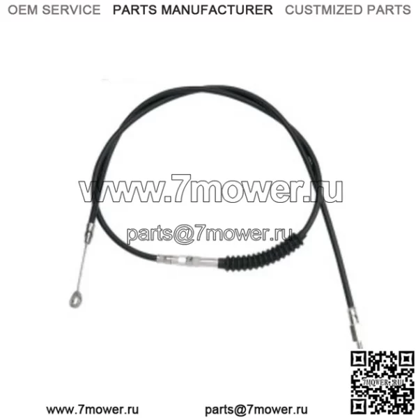 HE 62 11/16" Черный виниловый трос сцепления OE 38667-08A Harley 08-16 Touring (Для: Harley-Davidson)