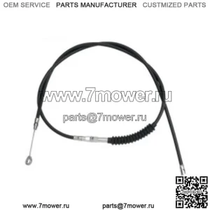 HE 64 11/16" Черный винил 2+ Трос сцепления увеличенной длины Harley Touring 08-16 (Для: Harley-Davidson)