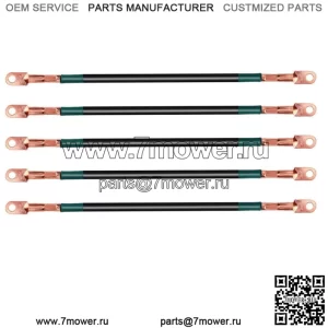 Кабели аккумуляторной батареи для гольф-мобиля, 4 калибра для Yamaha G2 G8 G9, Club Car DS, 36 В и 48 В