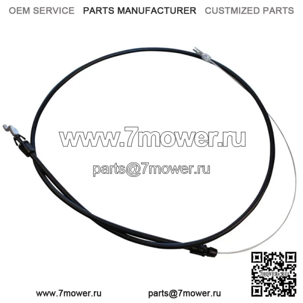 746-1113 Трос управления ножом. 946-1113 Подходит для MTD: большинства моделей косилок с толкателем.