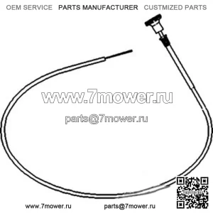 Трос дроссельной заслонки подходит для John Deere 2520 2030 2020 AT20781
