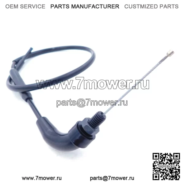 ТРОС УПРАВЛЕНИЯ ДРОССЕЛЬНОЙ ДРОССЕЛЬЮ SUZUKI KAWASAKI 2000-2006 JR50 KDX50 OEM НОВЫЙ 58300-04432 (Для: Kawasaki) - Image 3