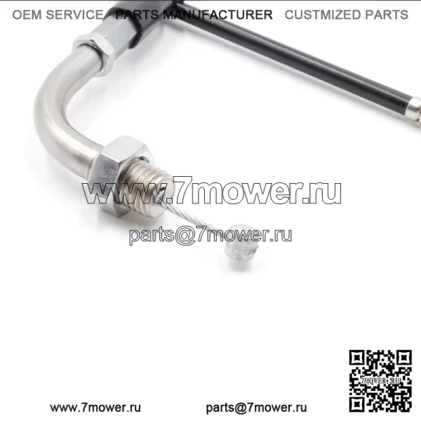 Трос дроссельной заслонки Honda CT70 Trail (1976-1978) #17910-125-770 / 17910-098-660 (для: Honda) - Image 4
