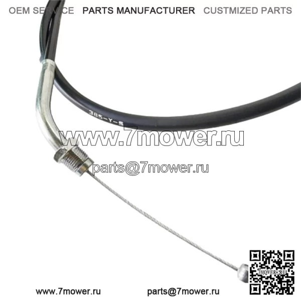 Трос дроссельной заслонки B (17920-385-000) Для Honda XL250 (1972-1976) XL350 (1974-1976) (Для: Honda) - Image 3