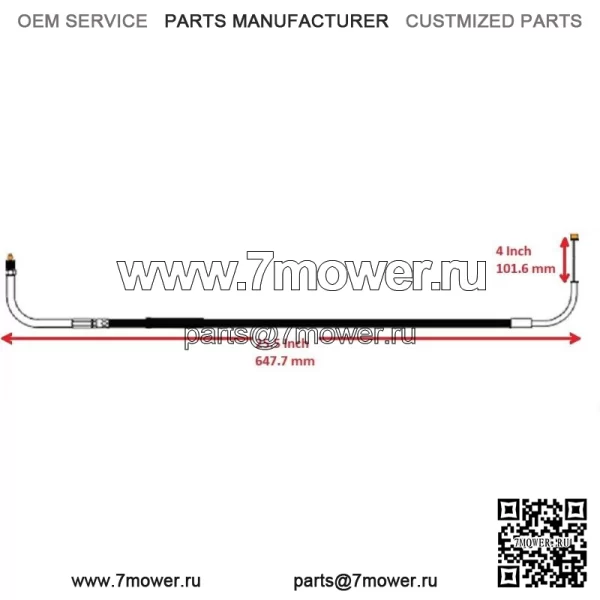 Трос дроссельной заслонки для Honda 17920-GEL-305 17920-181-305 Трос дроссельной заслонки (для: Honda) - Image 3