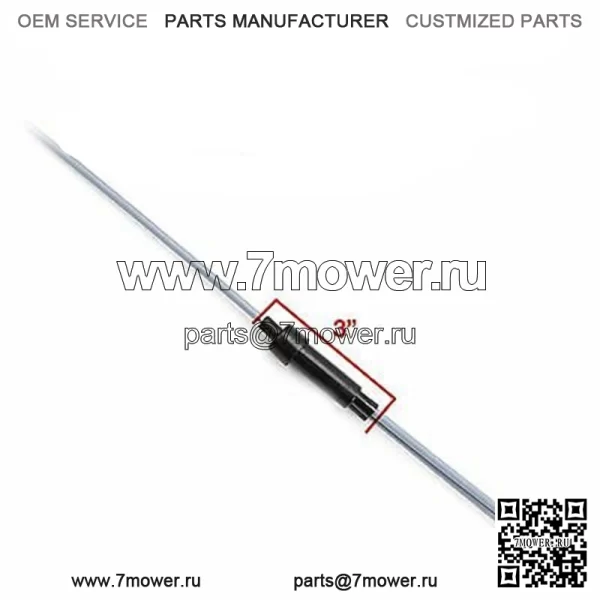 Двойной трос дроссельной заслонки для Honda CB160 Super Sport 160, CB96 17910-342-000 (для: Honda) - Image 3