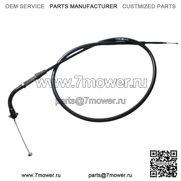 ДЛЯ Honda CB100N CB125S '76-82 CB125J 78-79 CG110 CG125 JX125 Трос дроссельной заслонки Новый