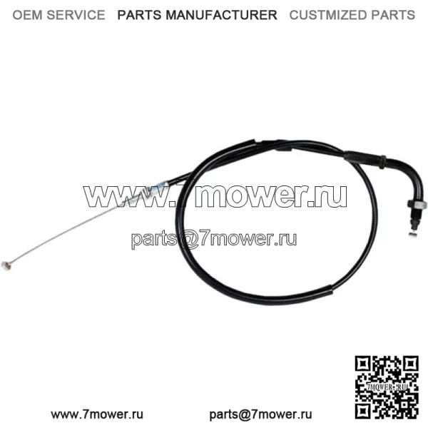 02-0534 — черный виниловый трос дроссельной заслонки (для: Honda)