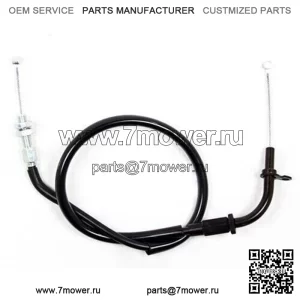 02-0231 Черный виниловый трос дроссельной заслонки Honda CBR600F 87-90 NOS H2 (для: Honda)