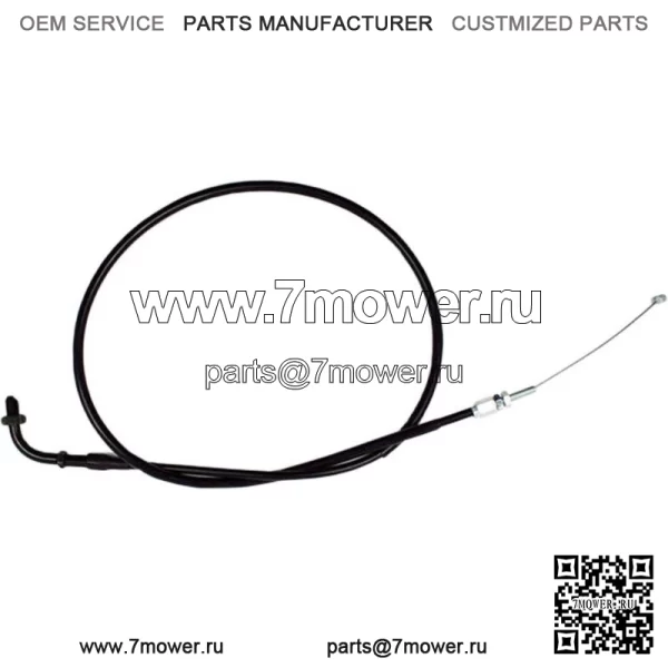 02-0094 — черный виниловый трос дроссельной заслонки (для: Honda)