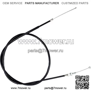 02-0057 — Черный виниловый трос дроссельной заслонки (для: Honda)