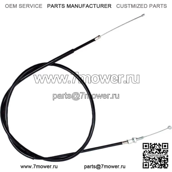 02-0057 — Черный виниловый трос дроссельной заслонки (для: Honda)