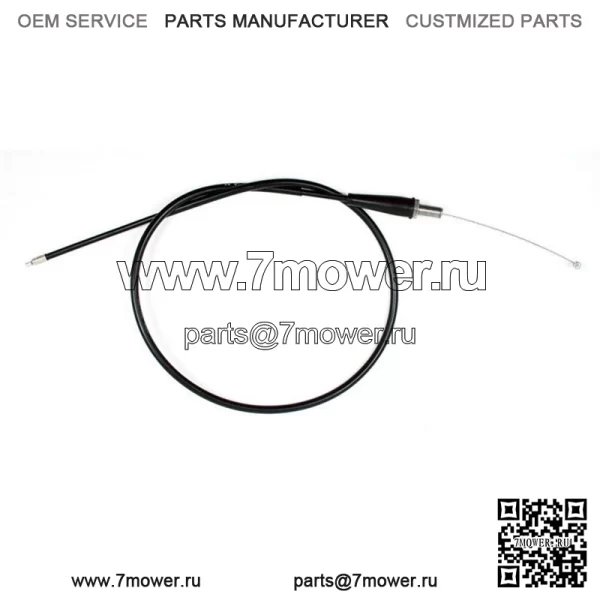 Подходит для Honda CR85R 2007 года выпуска, черный виниловый трос дроссельной заслонки 02-0321 (для: Honda)