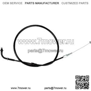 02-0100 — черный виниловый трос дроссельной заслонки (для: Honda)