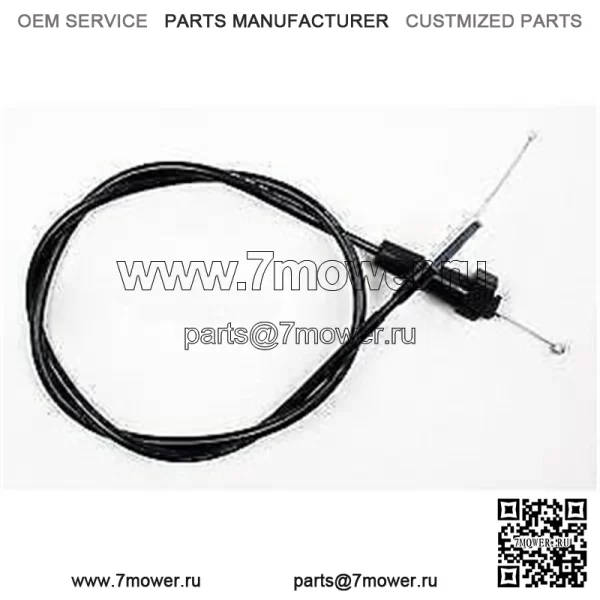 Черный виниловый трос дроссельной заслонки 02-0096 для Honda Shadow Magna NOS H1 (для: Honda)