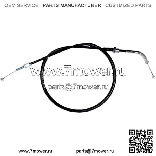 02-0526 — Черный виниловый трос дроссельной заслонки (для: Honda)