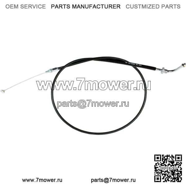02-0306 — Черный виниловый трос дроссельной заслонки (для: Honda)