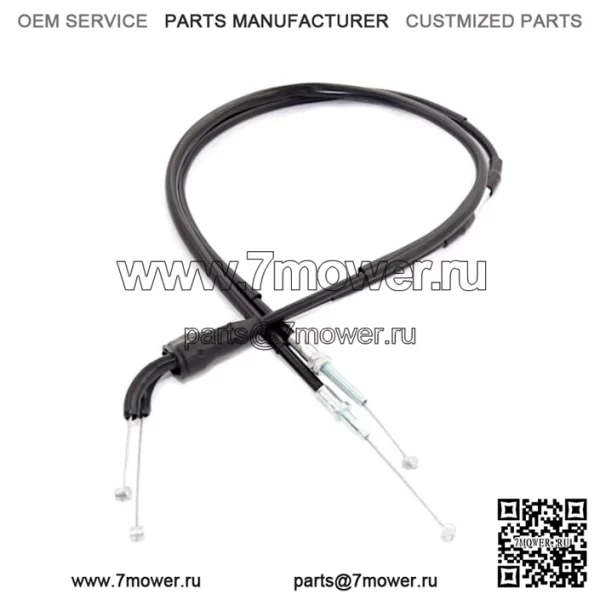 Газовая рампа в сборе, трос дроссельной заслонки, Yamaha XJ 600 N 94-97, XJ 600 S, отвод 92-97