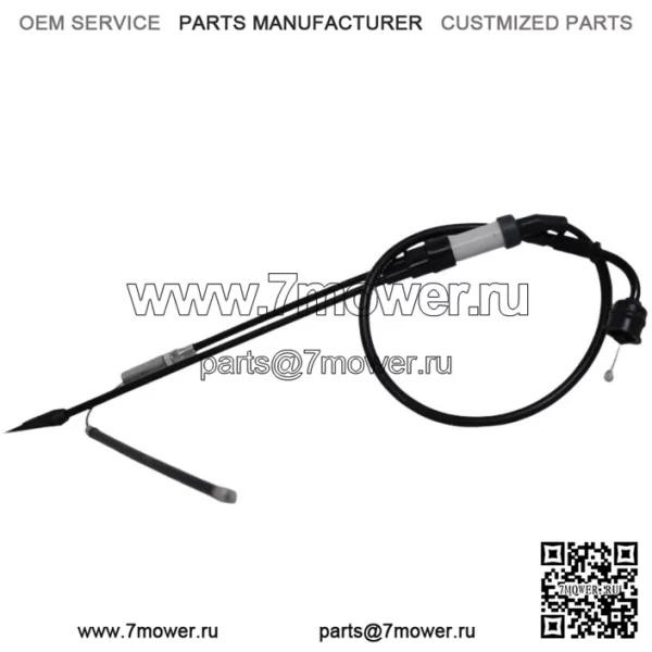 Оригинальный трос дроссельной заслонки Yamaha в сборе 4X4-26311-11 PW50 с 1990 г. по настоящее время