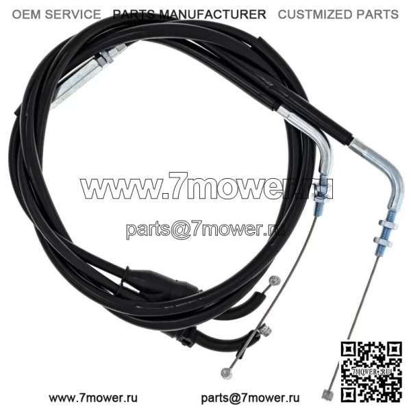 Трос дроссельной заслонки Push Pull для мотоцикла Suzuki DR250SE DR350SE 58300-14D30 (для: Suzuki)