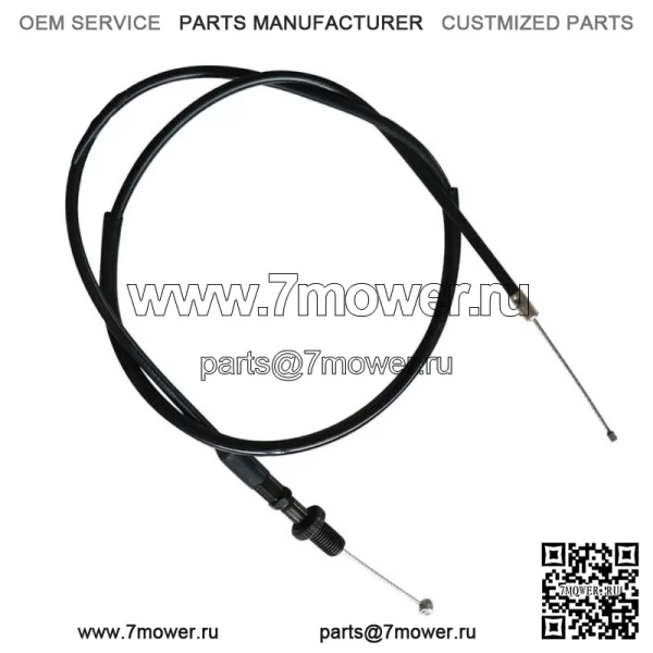 Для Suzuki DR100 DRZ110 DRZ125 RM85L RM125 1975-2007 Трос дроссельной заслонки карбюратора 36" (для: Suzuki)
