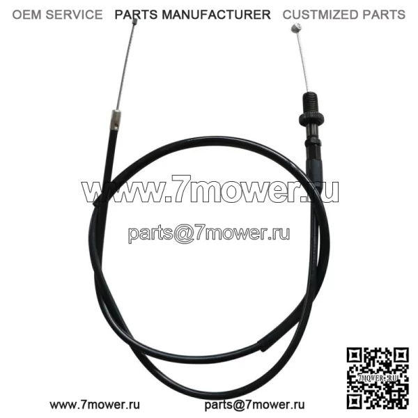 Для Suzuki DR100 DRZ110 DRZ125 RM85L RM125 1975-2007 Трос дроссельной заслонки карбюратора 36" (для: Suzuki) - Image 3