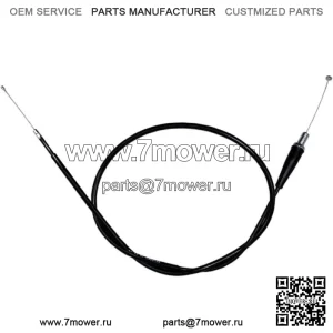 02-0247 - Черный виниловый трос дроссельной заслонки (+4 дюйма) (для: Suzuki)