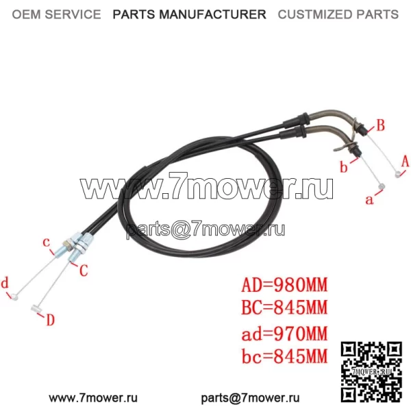 Провода троса дроссельной заслонки для Suzuki GSXR1000 2005-2009 GSXR 600 750 2006-2009 07 08 (для: Suzuki) - Image 3