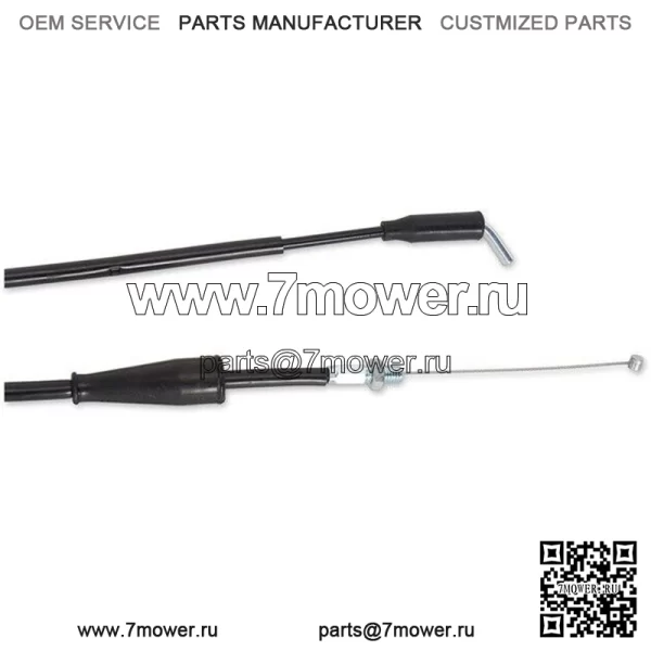 Трос дроссельной заслонки черный подходит для Suzuki/Kawasaki DR-Z125L/DR-Z125/KLX125L/KLX125 (для: Suzuki)
