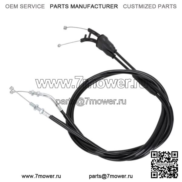 Провод троса дроссельной заслонки, черная линия для DRZ400 2000-2004 DRZ400S DRZ400SM DRZ400E (для: Suzuki)