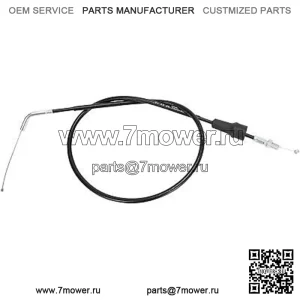 04-0293 - Черный виниловый трос дроссельной заслонки Kawasaki,Suzuki KLX 125 L,DR-Z (для: Suzuki)