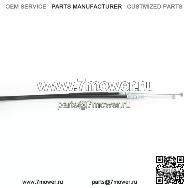 Для Suzuki RMZ250 RMZ450 2007 Комплект троса дроссельной заслонки Pull Push из нержавеющей стали и ПВХ (для: Suzuki) - Image 2