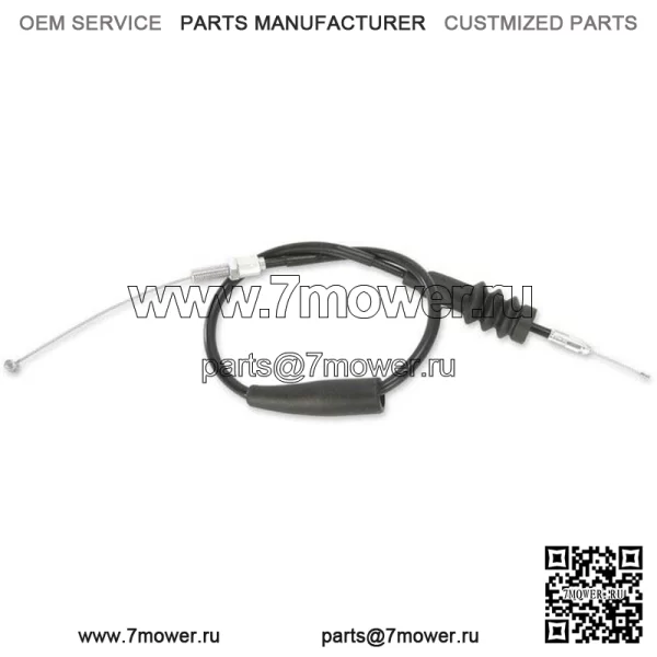 Трос дроссельной заслонки черный, подходит для Kawasaki/Suzuki KLX110/KLX110L/DR-Z110 (для: Suzuki)