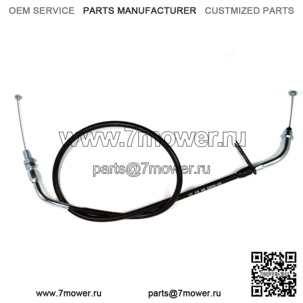 04-0289 - Черный виниловый тросик газа (для: Suzuki)
