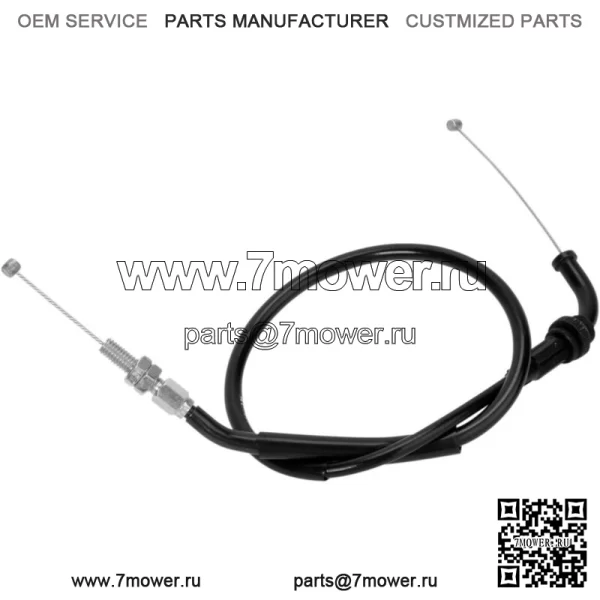 Черный виниловый тросик дроссельной заслонки 04-0231 (для: Suzuki) - Image 2