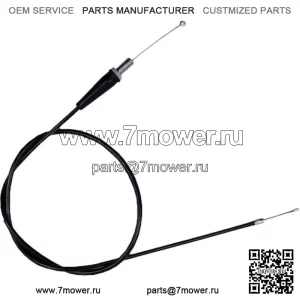 02-0036 Черный виниловый трос дроссельной заслонки (для: Suzuki)