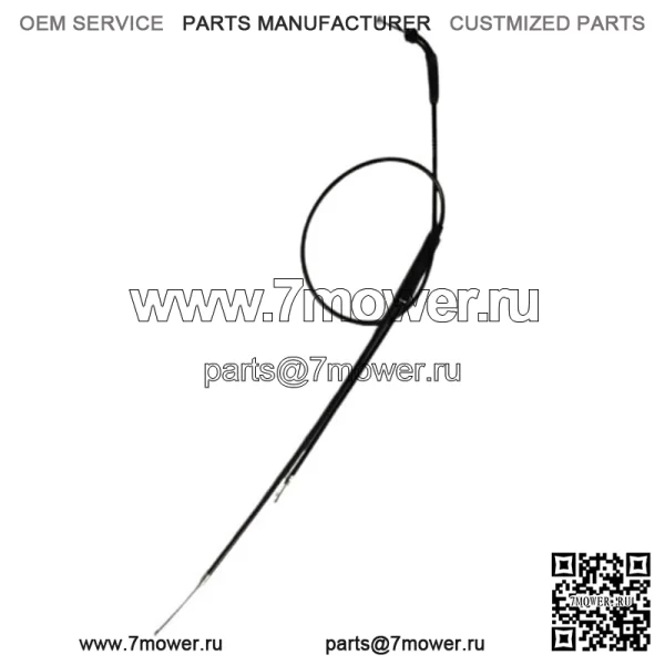 Suzuki TS125/TS100/DS100 Трос дроссельной заслонки NOS 58300-48401 (для: Suzuki)